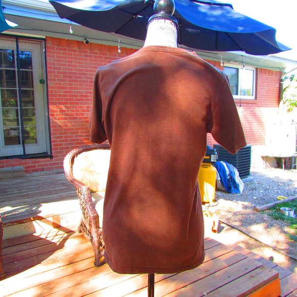 Puma Label Brown Short Sleeve Tee - Picture 4 of 4